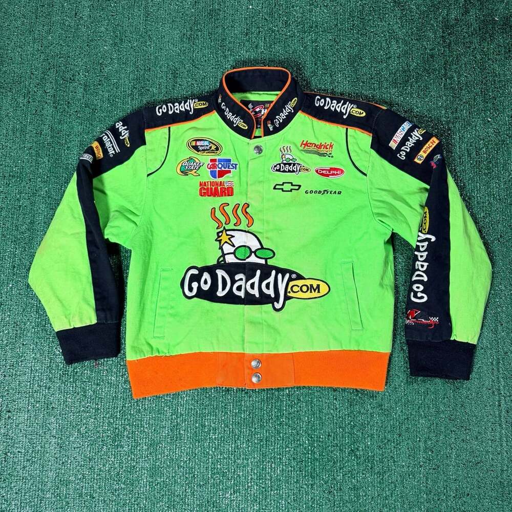 Chase Authentics Mark Martin 5 GoDaddy NASCAR Jacket Women’s Small